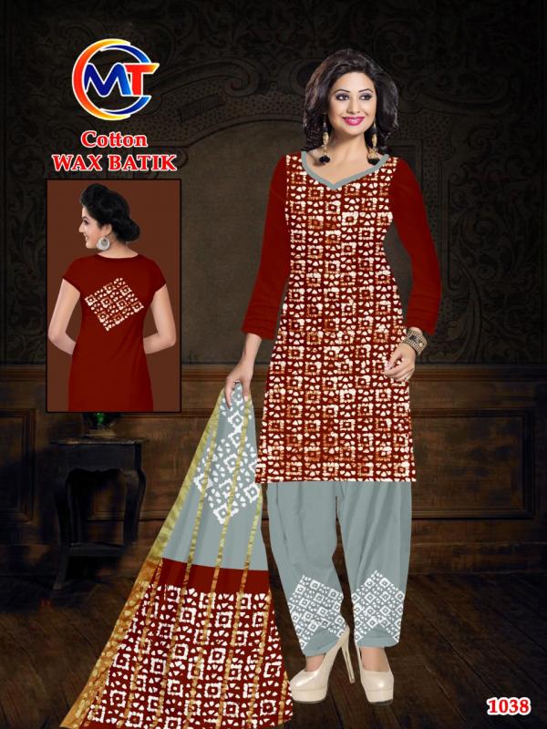 Mt Wax Batik Vol-2 Cotton Designer Exclusive Dress Material